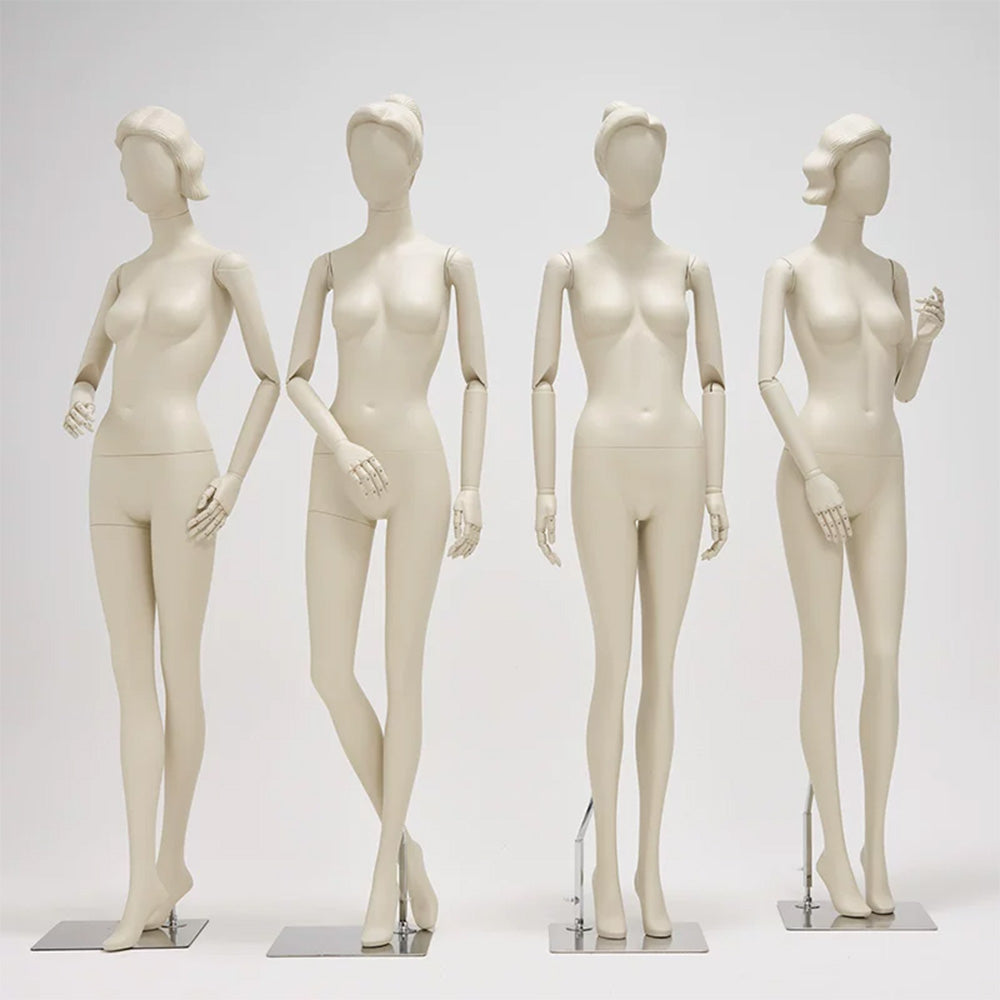 DE-LIANG Full Body Female Mannequin Standing & Sitting | Clothing Display Dress Form