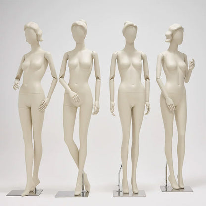 DE-LIANG Full Body Female Mannequin Standing & Sitting | Clothing Display Dress Form