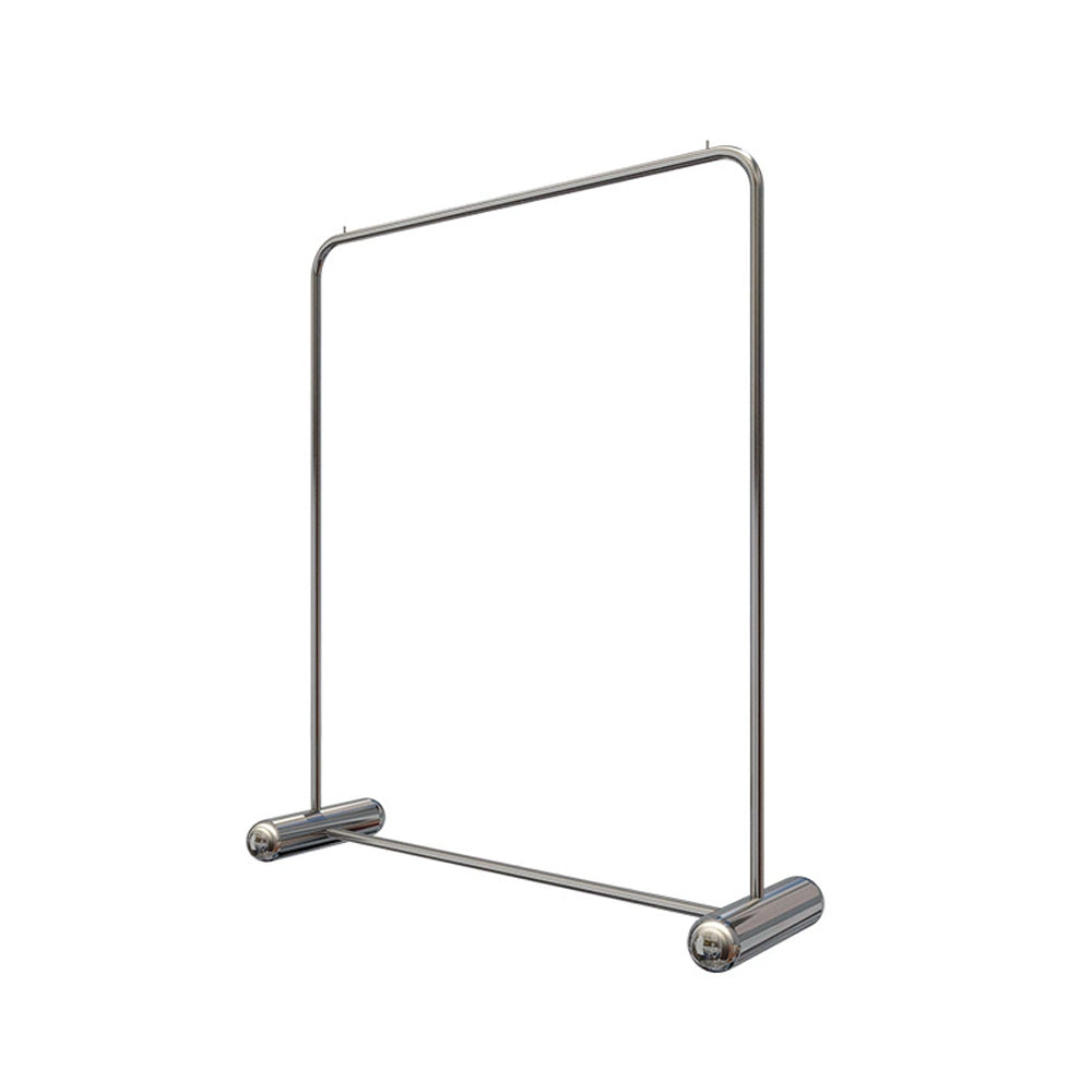 Clearance Floor Clothing Display Hanger Creative High-End Silver Big Tube Hanger Combination Women's Clothing Store Clothing Display Stand DL2372 DE-LIANG