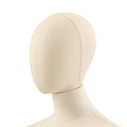 DE-LIANG Mannequin Head Top Cover – Decorative Headpiece for Display Dress Forms