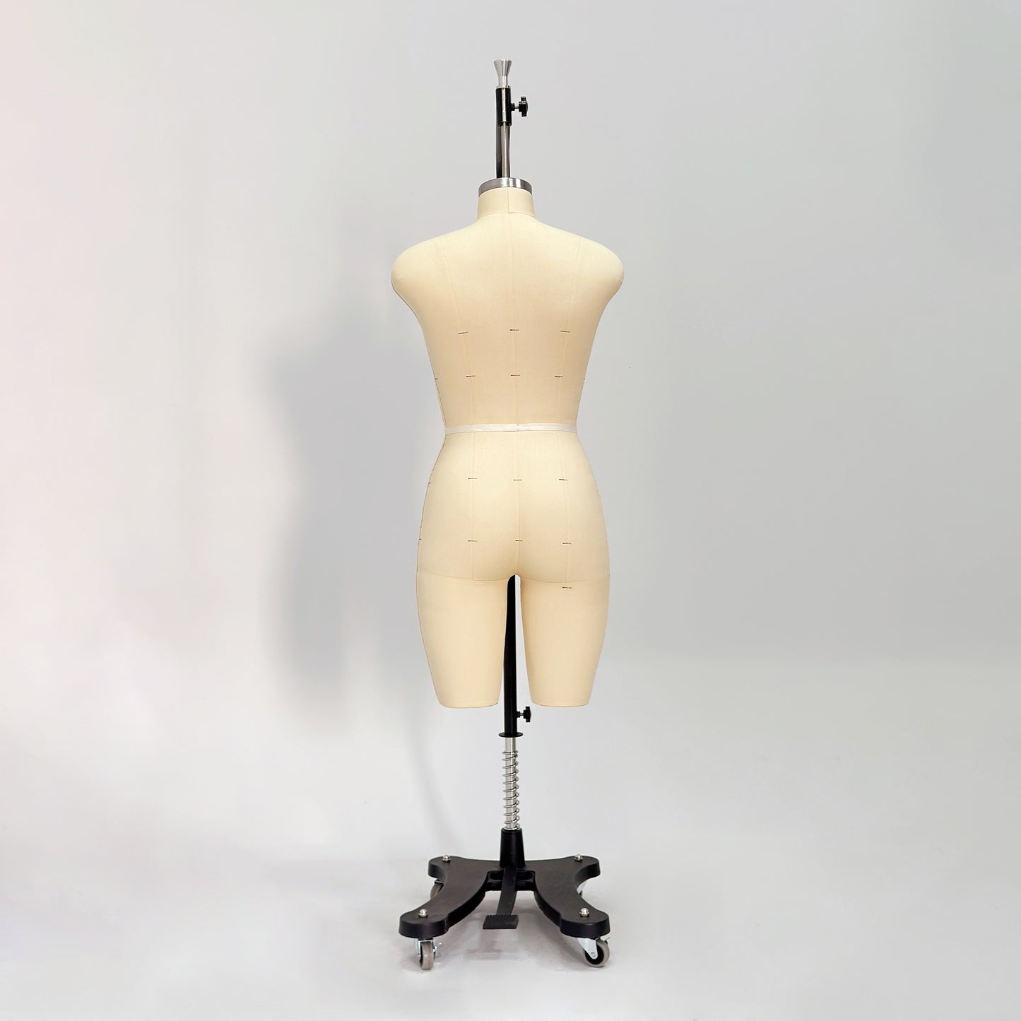 DE-LIANG Professional 36C Female Dress Form with Marking Lines – Fiberglass Tailor Dummy for Draping (Torso Only)