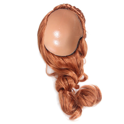 DE-LIANG Fashional Female Mannequin's Wig, Handmade Head Mannequin,High Ponytail for Window Manikin Head Decorate,Luxury Wigs, Cosplay Wig DL2395 De-Liang Dress Forms