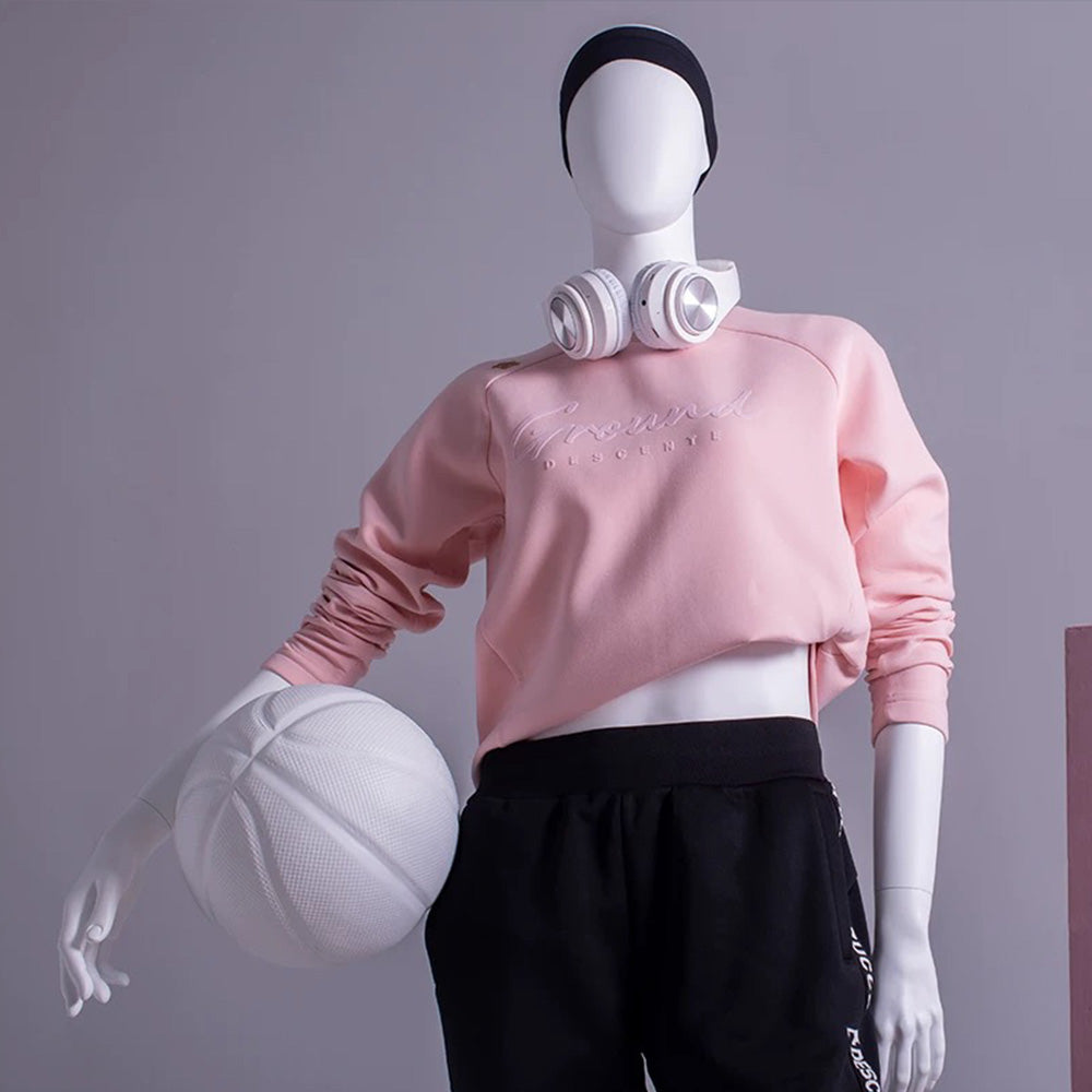 White Female Yoga Mannequin