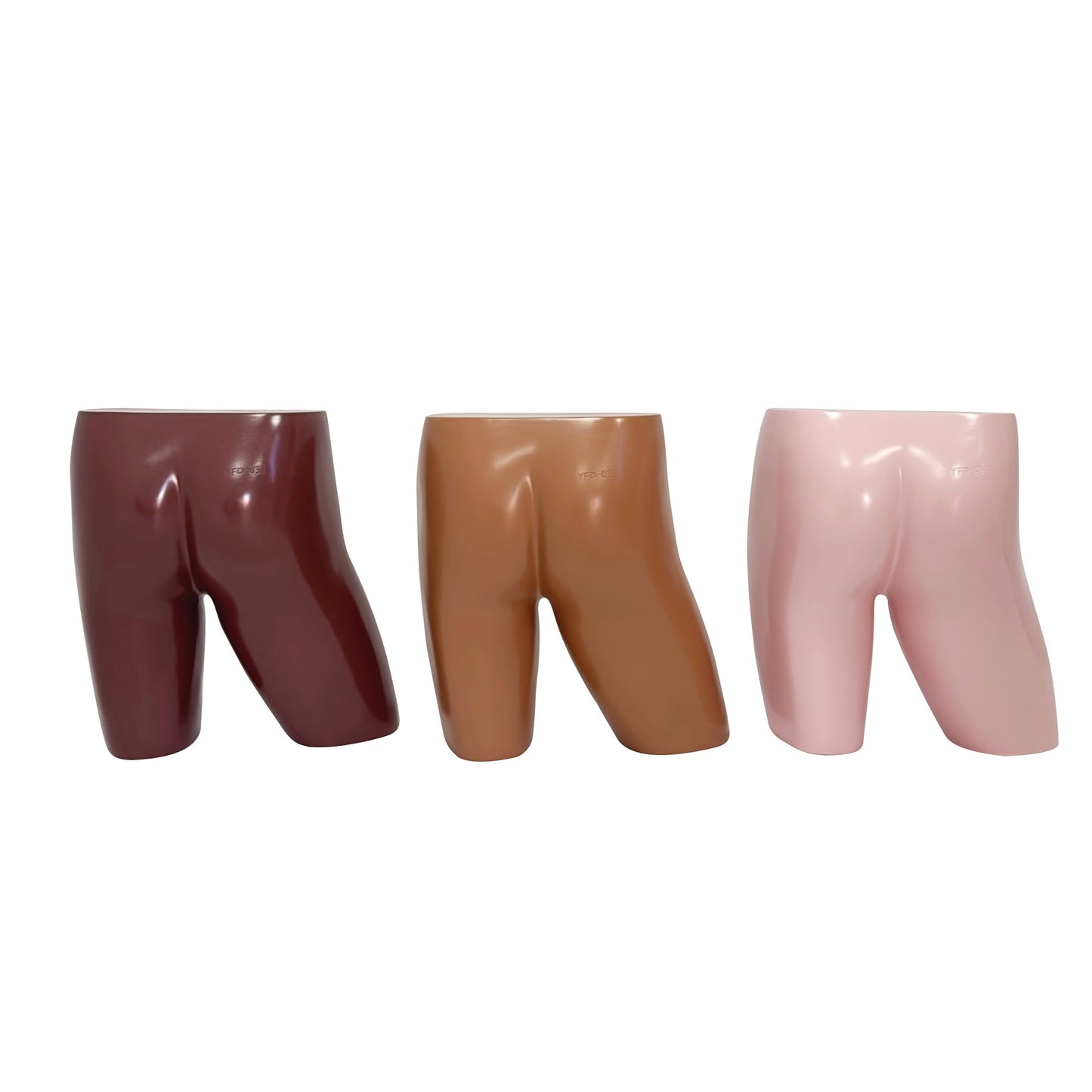 DE-LIANG Female Hip Mannequin – Fiberglass Torso Form for Panties & Swimwear Display