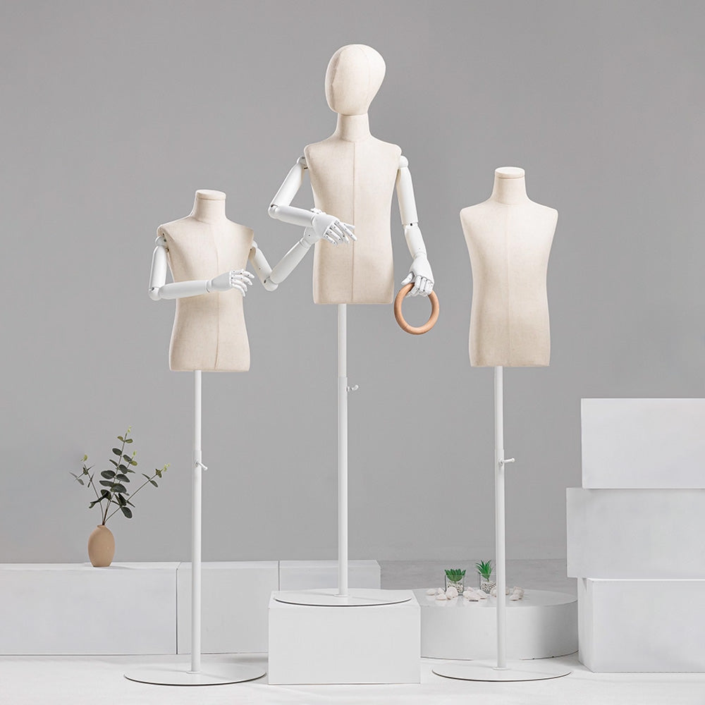 DE-LIANG Kids Half Body Mannequin