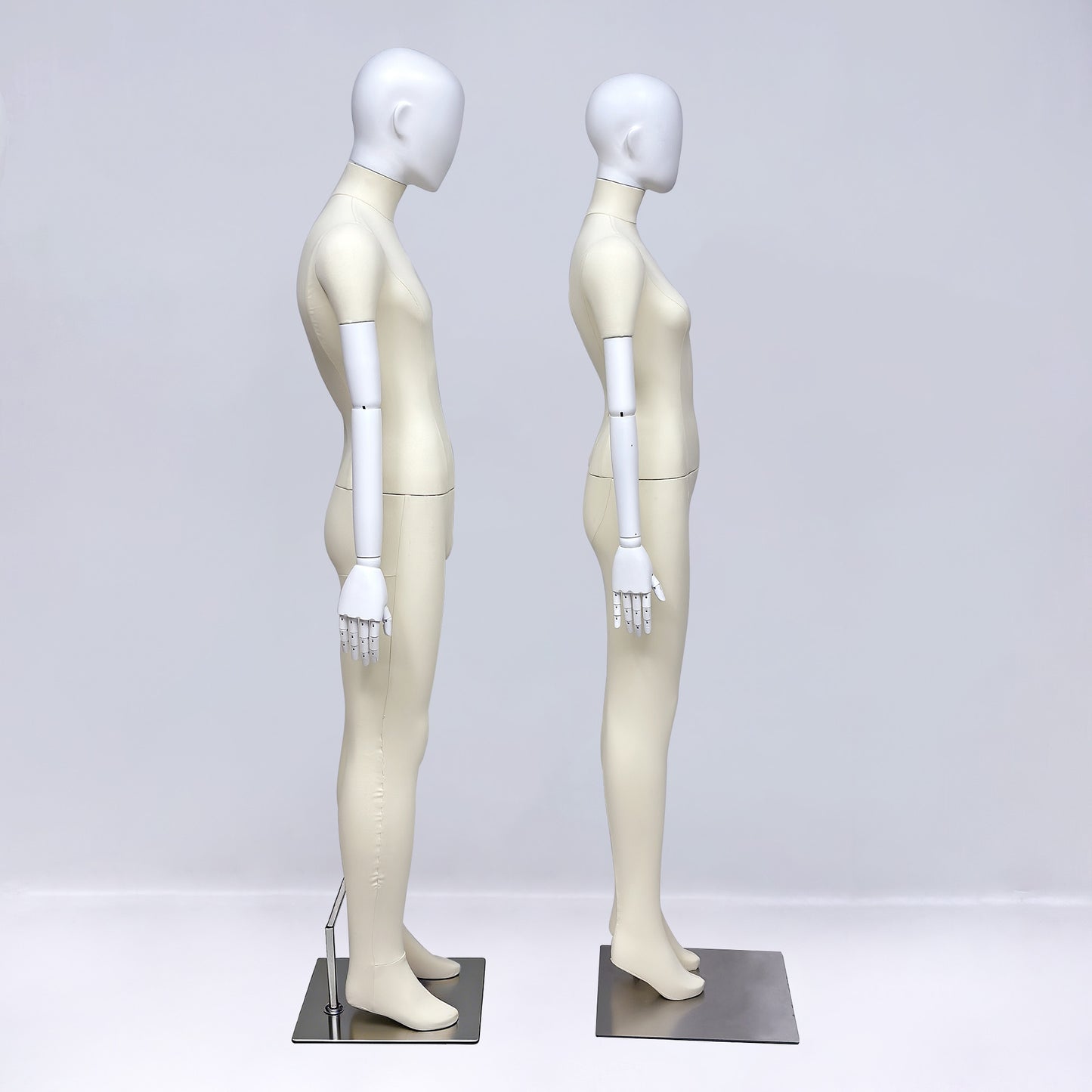 DE-LIANG Full Body Mannequin Adjustable Dress Form Retail Store Display Boutique Window