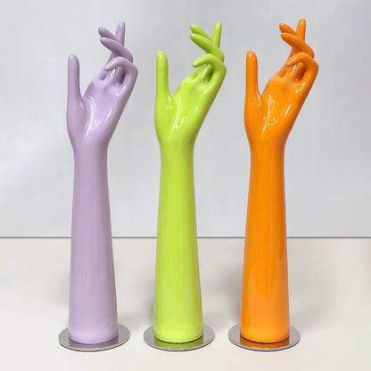 DE-LIANG Jewelry Hand Display Stand | Mannequin Hand for Rings & Bracelets | 6 Colors