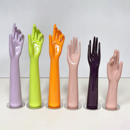 DE-LIANG Jewelry Hand Display Stand | Mannequin Hand for Rings & Bracelets | 6 Colors