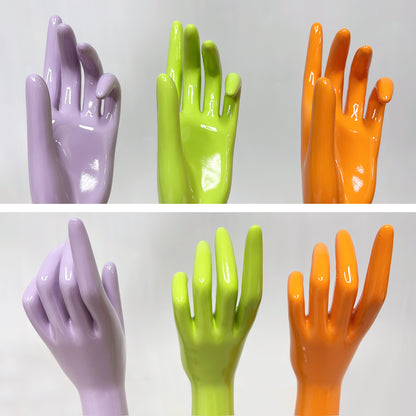 DE-LIANG Jewelry Hand Display Stand | Mannequin Hand for Rings & Bracelets | 6 Colors