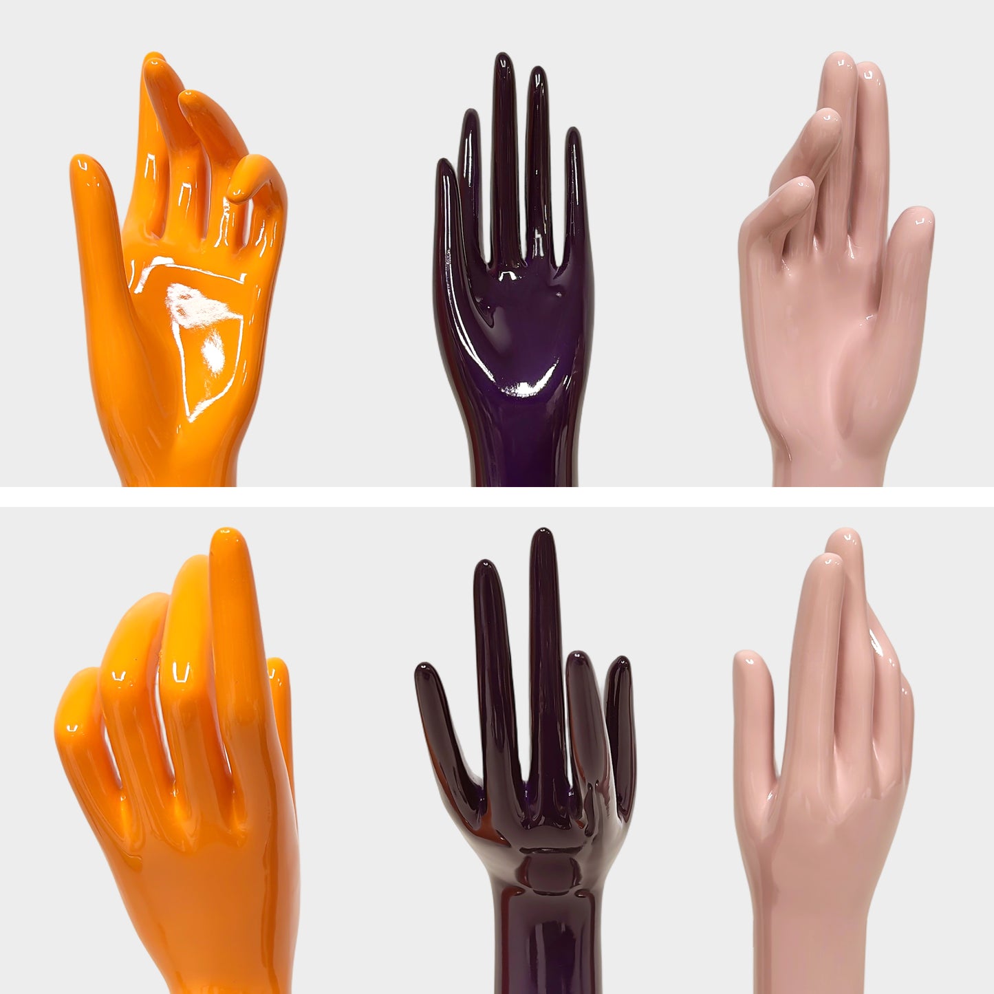 DE-LIANG Jewelry Hand Display Stand | Mannequin Hand for Rings & Bracelets | 6 Colors