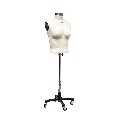 DE-LIANG Bra Form Dress Form | Lingerie Sewing Mannequin with Realistic Bust