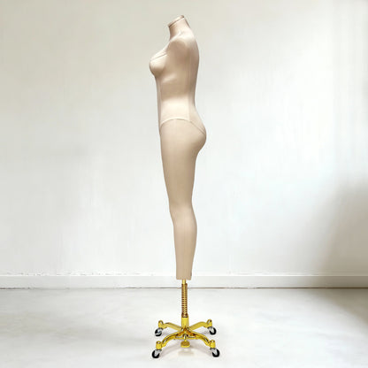 DE-LIANG Full Body Dress Form for Gowns & Pants | Soft Chest | Pinnable | 143cm