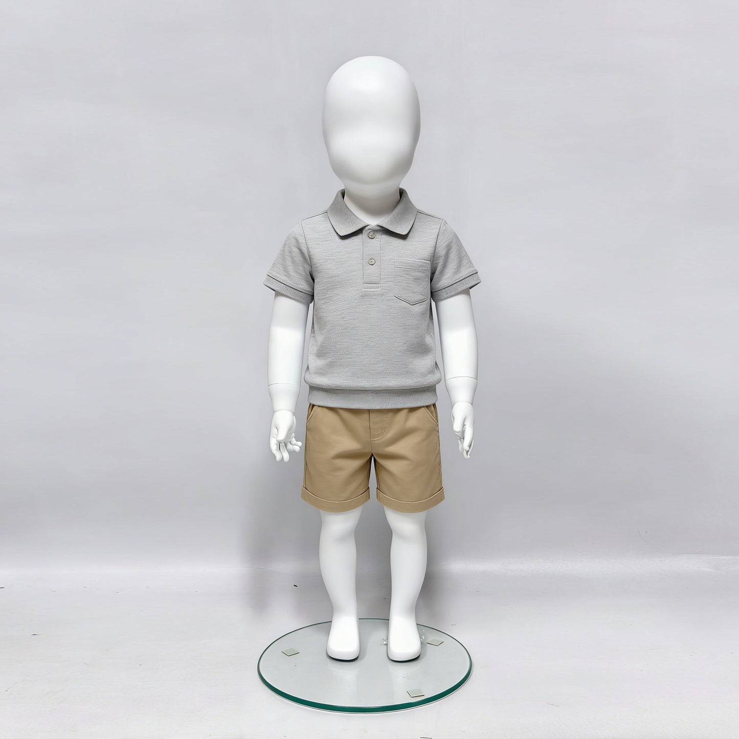 Accesorios de modelo para niños, escaparate de ropa infantil de cuerpo entero, maniquí de estante, expositor de ropa de bebé, DL0037