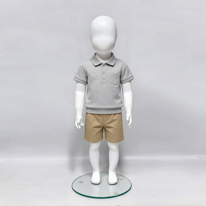 Accesorios de modelo para niños, escaparate de ropa infantil de cuerpo entero, maniquí de estante, expositor de ropa de bebé, DL0037