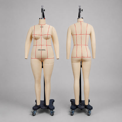 Maniquí femenino DL900 36B, modelo de sastrería de lencería para costura, maniquí de modista adulto de medio cuerpo de alta calidad por mar.