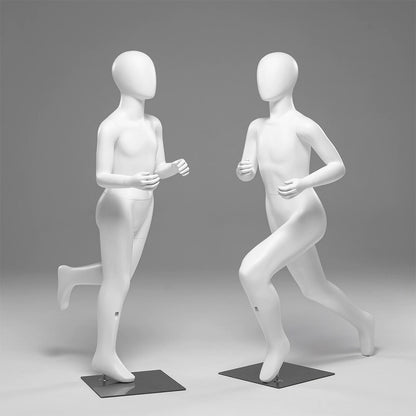 JELIMATE Kids Sports Mannequin Full Body Running & Jumping – Child Athletic Display Form