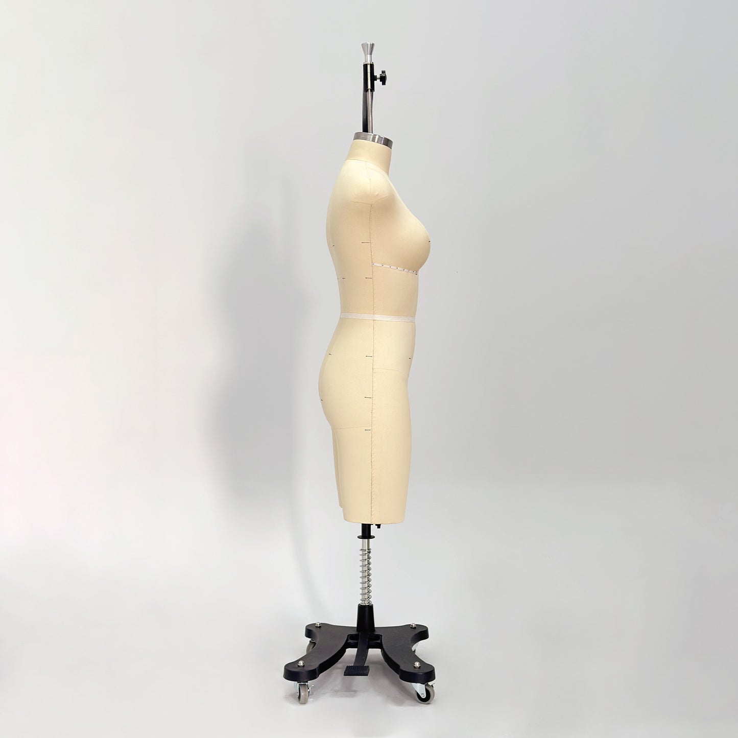 DE-LIANG Professional 36C Female Dress Form with Marking Lines – Fiberglass Tailor Dummy for Draping (Torso Only)