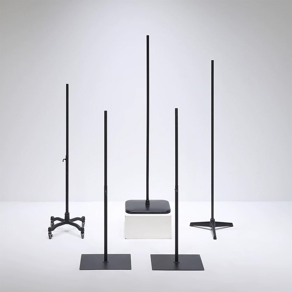 DE-LIANG Mannequin Base Stand | Half Body Mannequin Display Stand Stainless Steel
