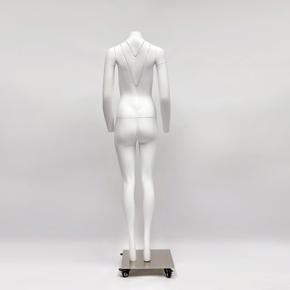 Mannequin fantôme invisible féminin DE-LIANG, torse de forme de robe amovible avec base, mannequin de photographie