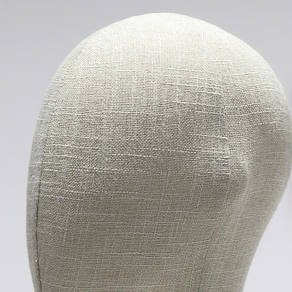 DE-LIANG Male Mannequin Slub Linen Muscle Torso | Menswear Window Display Stand