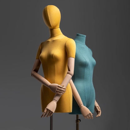 DE-LIANG Mannequin Half Body Female With Head