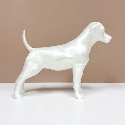 Professional 3D Printed Dog Mannequin - Detachable Pet Clothing Display Model with Ultra-Strong Magnetic Joints - Realistic & Elegant Pet Store Prop