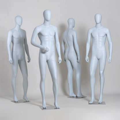 DE-LIANG Male Full Body Premium Mannequin for Clothing Display | Standing & Sitting Pose