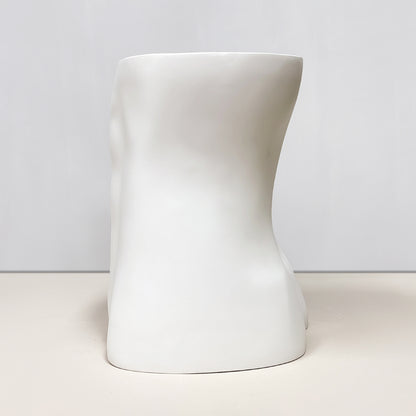 DE-LIANG Fiberglass Fashion Male Sport Mannequin Torso,Elbow,Arms,Waist And Hip Protector Props,Silver Mannequin Props for Athletic Brace Display