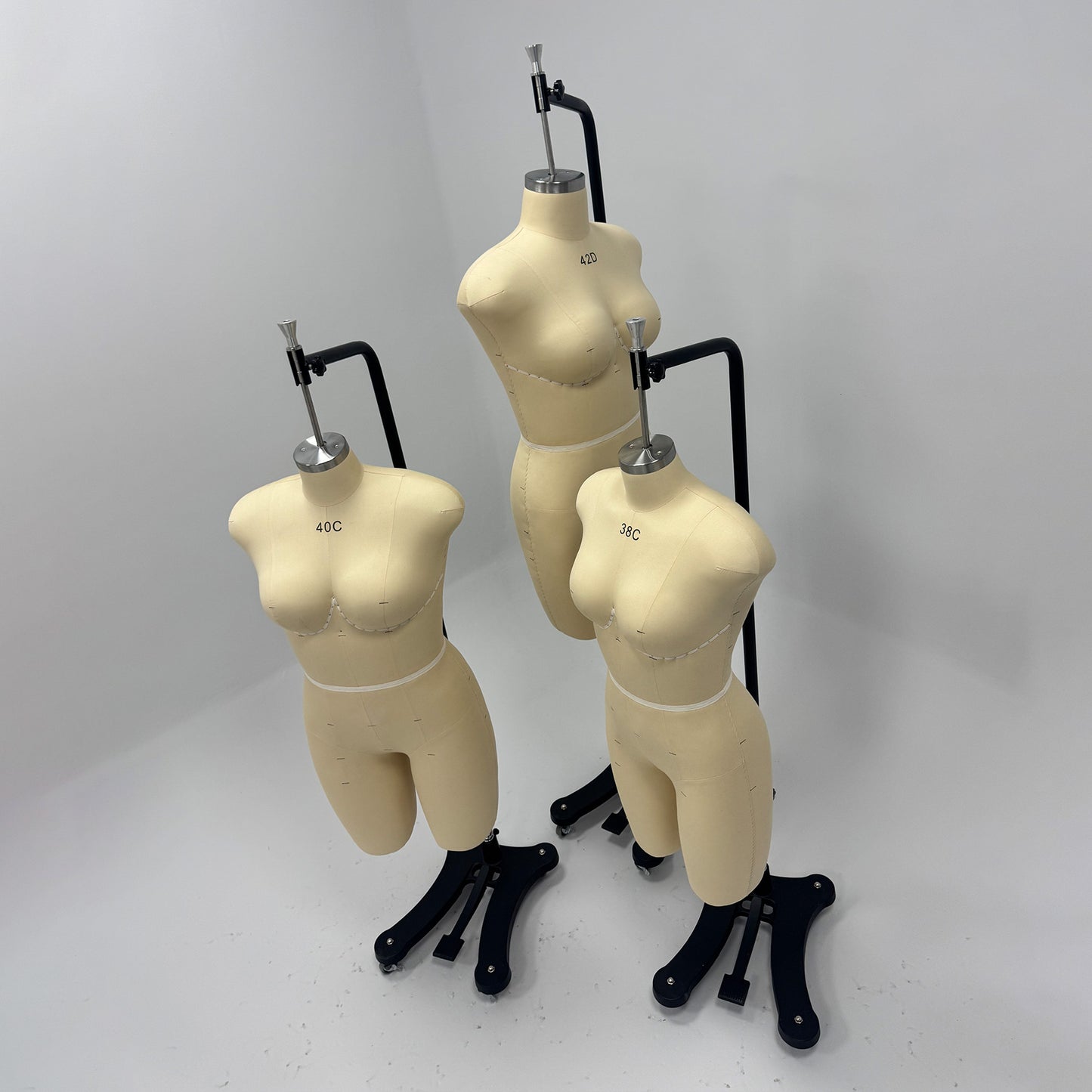 DE-LIANG Lingerie & Swimwear Dress Form for Pattern Making, Draping & Bra Fitting