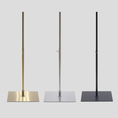 DE-LIANG Mannequin Base Stand | Half Body Mannequin Display Stand Stainless Steel