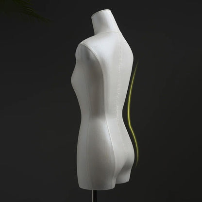 DE-LIANG Female Half Body Torso Mannequin for Dress Tops Lingerie Boutique Display