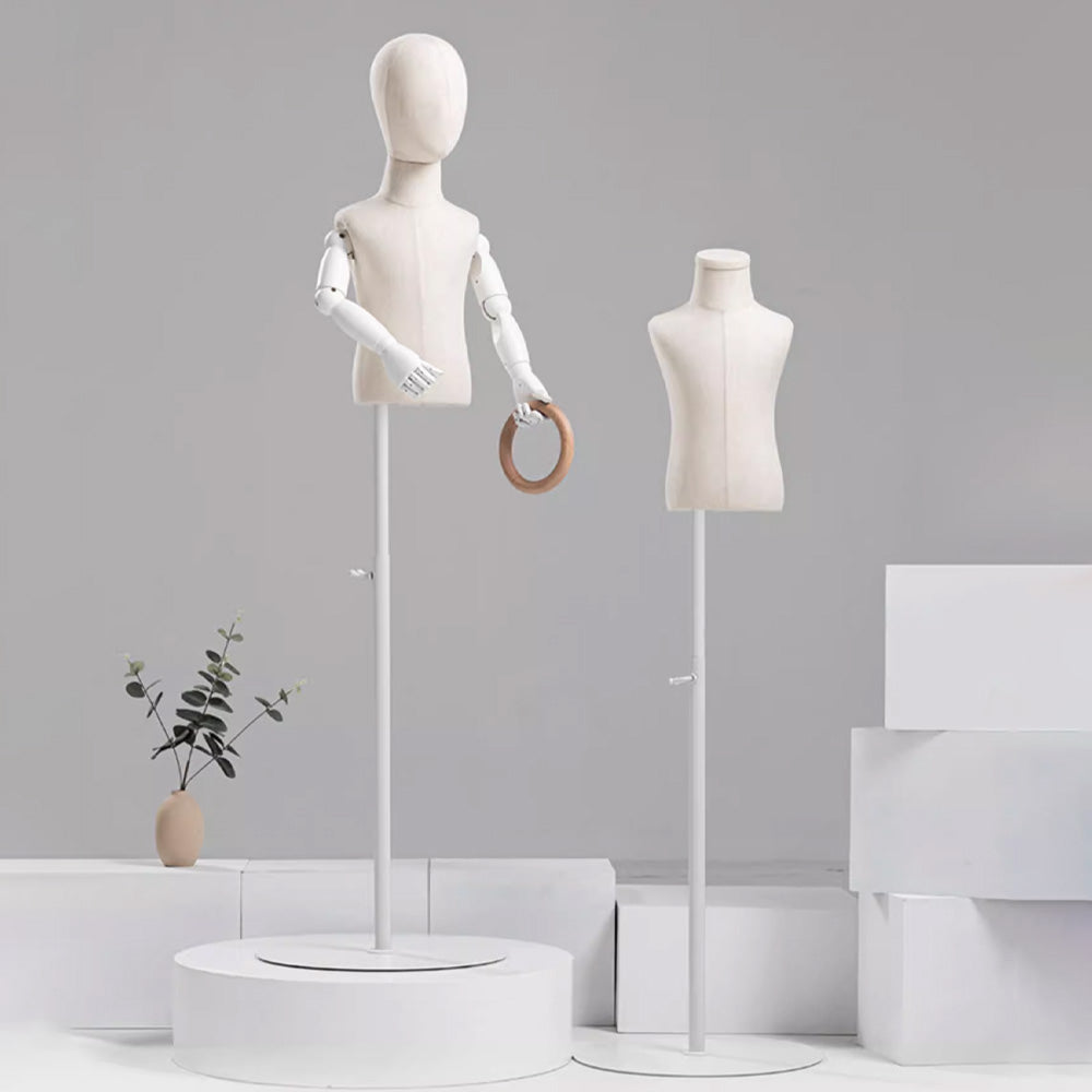 DE-LIANG Kids Half Body Mannequin