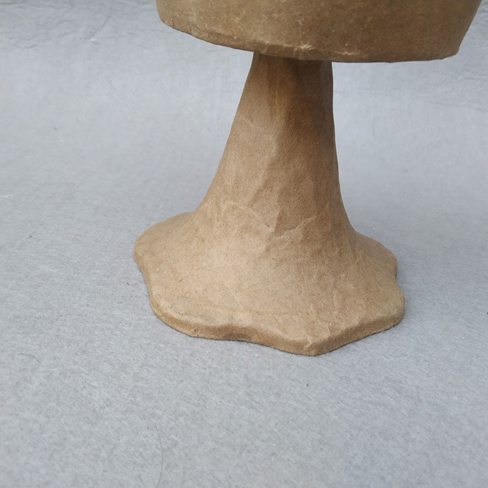 DE-LIANG Kraft Paper Mannequin Head & Dress Form for Garment Sample Display & Hat Wig