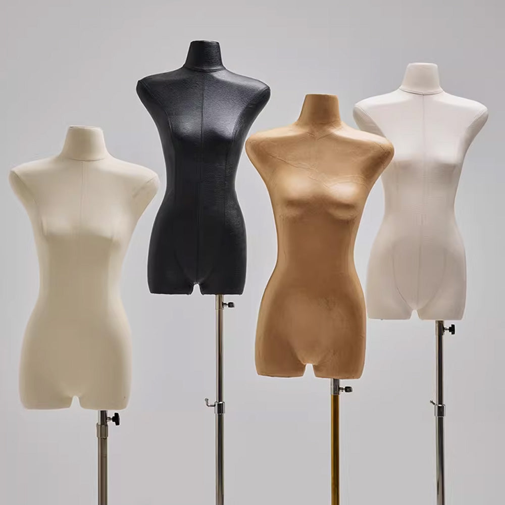 Close-up of Eco-friendly Kraft Paper Mannequin surface
