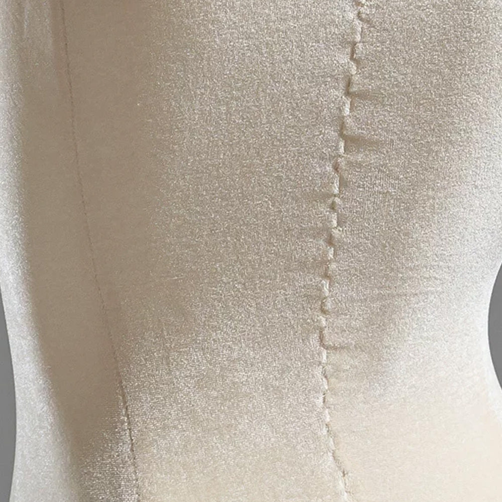DE-LIANG Velvet Female Mannequin Torso | Lingerie Bra Underwear Display Form