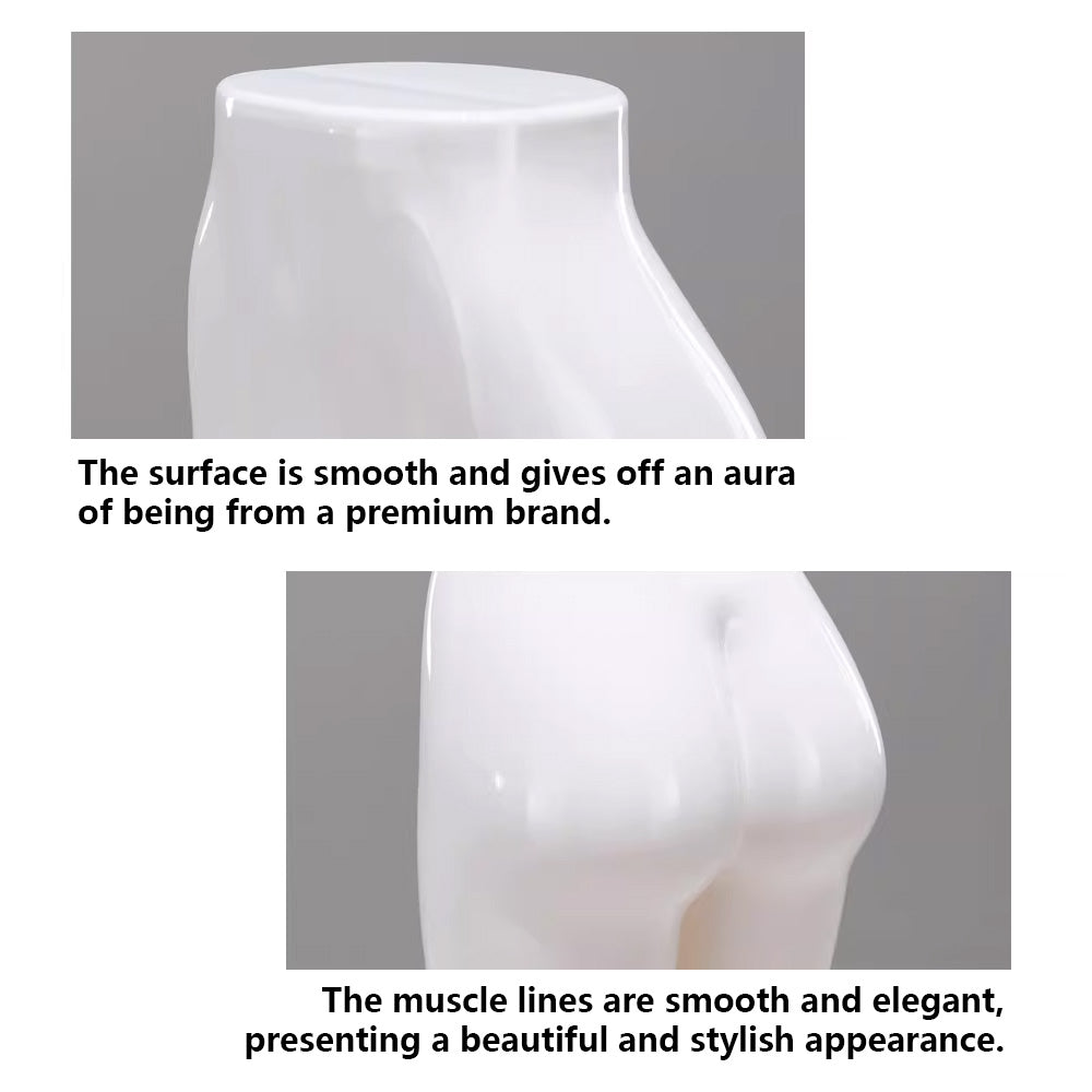 DE-LIANG Female Lower Body Mannequin Legs | Chrome Electroplated Pants Display Form