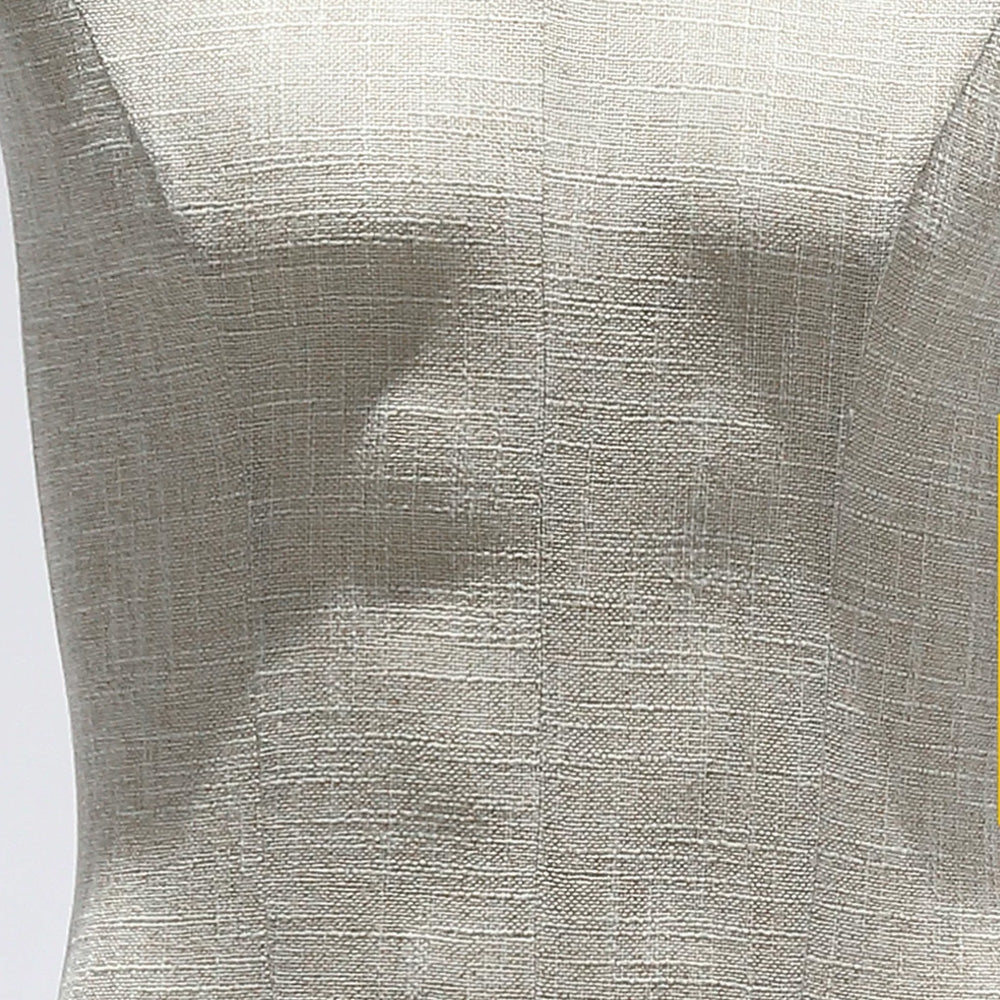 DE-LIANG Male Mannequin Slub Linen Muscle Torso | Menswear Window Display Stand