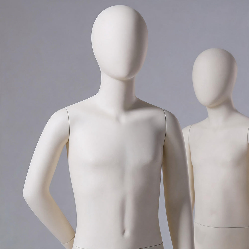 DE-LIANG Kids Full Body Mannequin Ages 4-14 | 6 Sizes Children Clothing Display Form