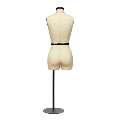 DE-LIANG Half Scale Dress Form with Soft Arms（Size 10）