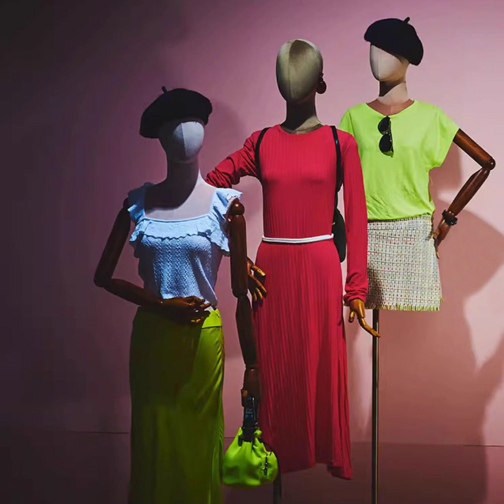 Colorful Velvet Kids Mannequins: Elevate Your Boutique & Product Displays main image 1