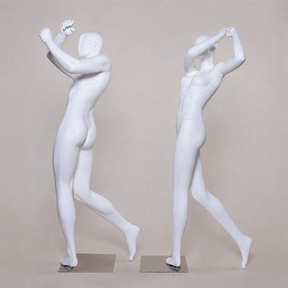 DE-LIANG Golf Sport Mannequin Full Body | Male & Female Athletic Apparel Store Display