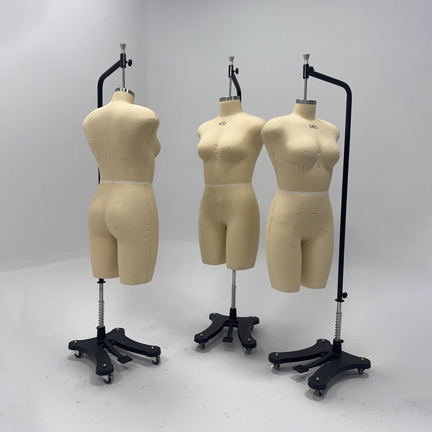 DE-LIANG Lingerie & Swimwear Dress Form for Pattern Making, Draping & Bra Fitting
