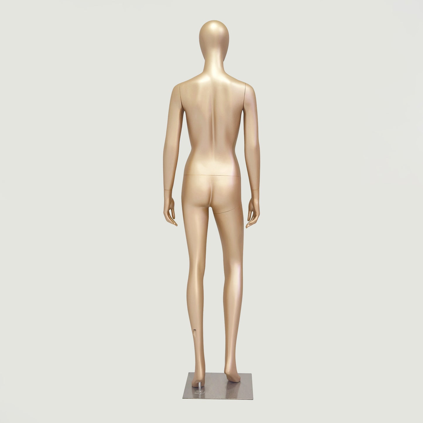 DE-LIANG Rose Gold Female Full Body Mannequin | Fiberglass Boutique Display Dummy