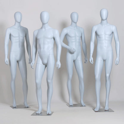 DE-LIANG Male Full Body Premium Mannequin for Clothing Display | Standing & Sitting Pose