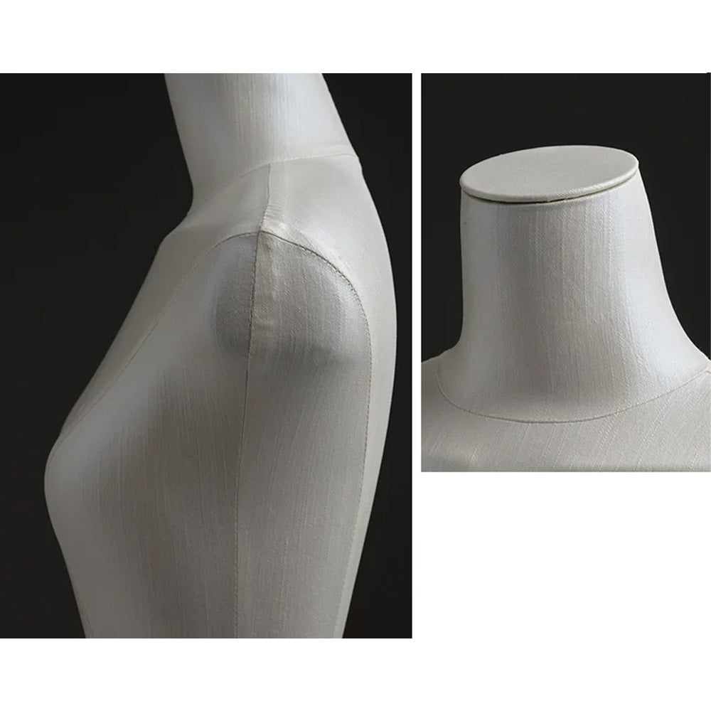 DE-LIANG Female Half Body Torso Mannequin for Dress Tops Lingerie Boutique Display