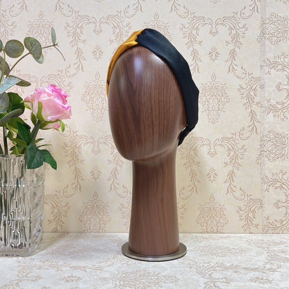 Brown Plastic FiBerglass Mannequin Head, Hat Head Dummy, Wig Display Head model ,Water Transfer Wooden Head Effect, Display Organization Head Model for Home DE-LIANG