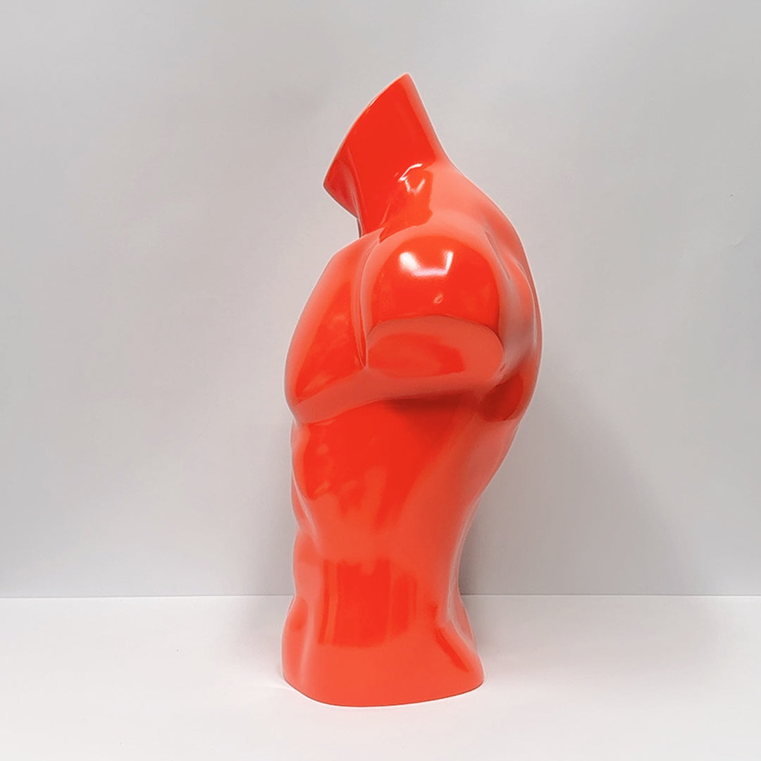 DE-LIANG Bright Orange Mannequin Set for Sports Brace, Knee Brace Display Props