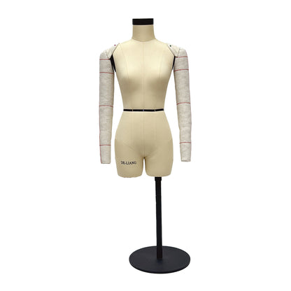 DE-LIANG Half Scale Dress Form 1:2 Miniature Mannequin （Size 6）