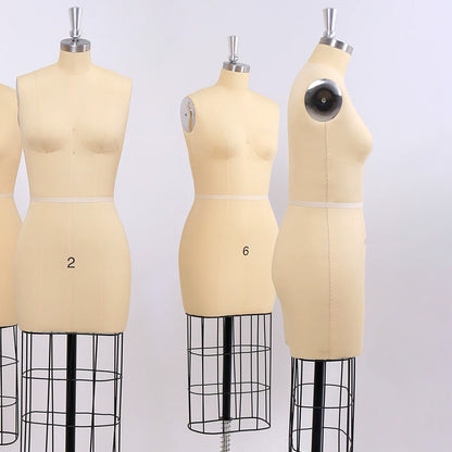 DE-LIANG Professional Bridal & Evening Gown Dress Form, Western Sizes 0-28