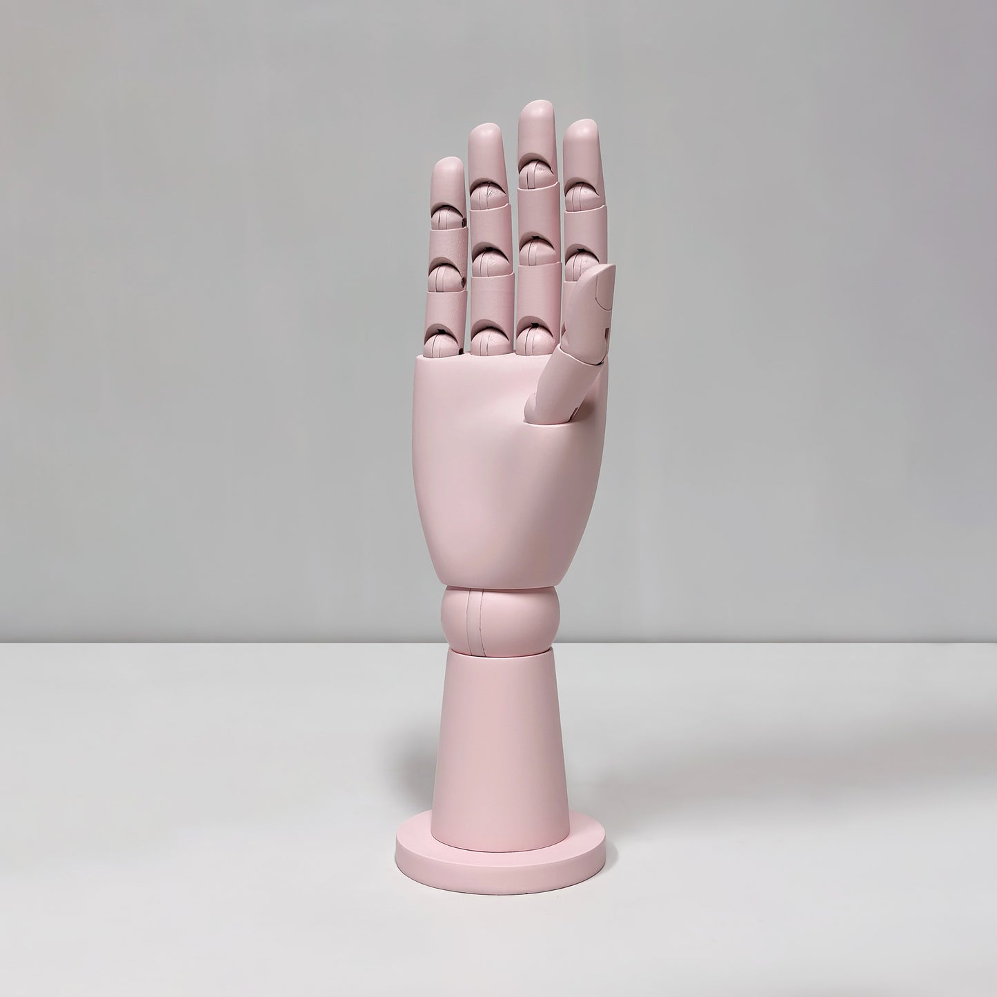 DE-LIANG 2-in-1 Solid Wood Articulated Mannequin Hand for Jewelry & Scarf Display